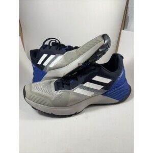 Adidas TERREX Soulstride Men's Hiking Shoes Athletic Sneaker Trainers Blue Grey